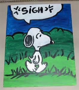 depressed Snoopy